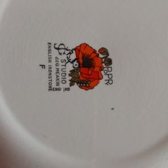 Mid Century Complete Meakin "Poppy" Dinner Service