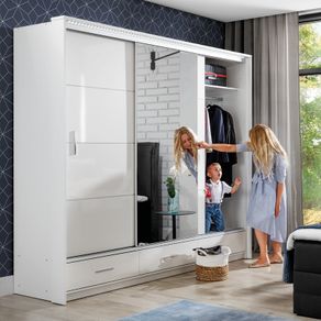 Sliding Wardrobe New Parma 8'2ft. 255cm