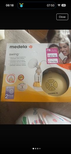 Medela Swing Electric Breast pump - brand new, sealed an unopened