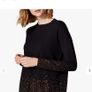 Karen Millen Embellished Hem Black Jumper UK 12 Image 2