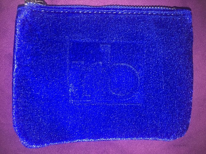 Roccobarocco suede wallet hand bag