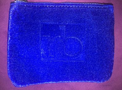 Roccobarocco suede wallet hand bag