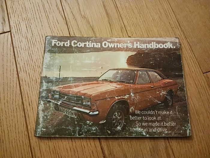 ford cortina owner handbook