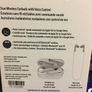 White Bluetooth Wireless Earbuds Cordfree with voice control Image 3