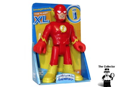 Fisher-Price Imaginext XL DC Super Friends Flash In Classic Red Suit 10.5" Figure Brand New Sealed