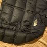north face puffer uk10 black padded jacket Image 4