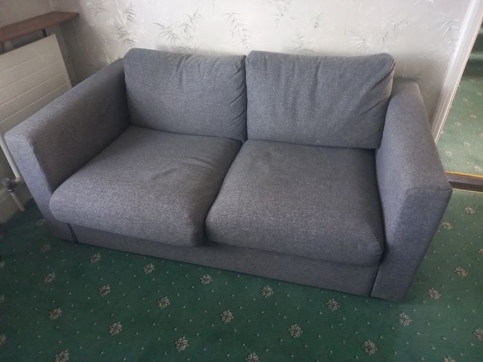 Grey Ikea 2 seat couch