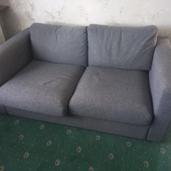 Grey Ikea 2 seat couch