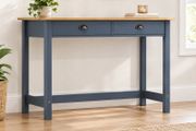Console Table Hill with 2 Drawers Grey