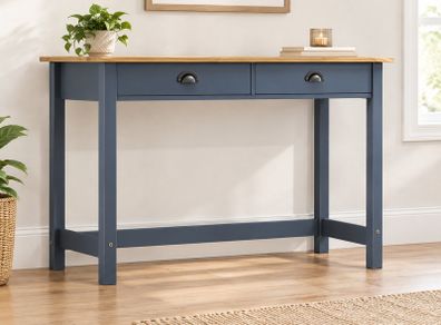 Console Table Hill with 2 Drawers Grey
