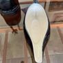 Vintage Slender 1950s Avant Garde Gravy Boat Black White Image 9