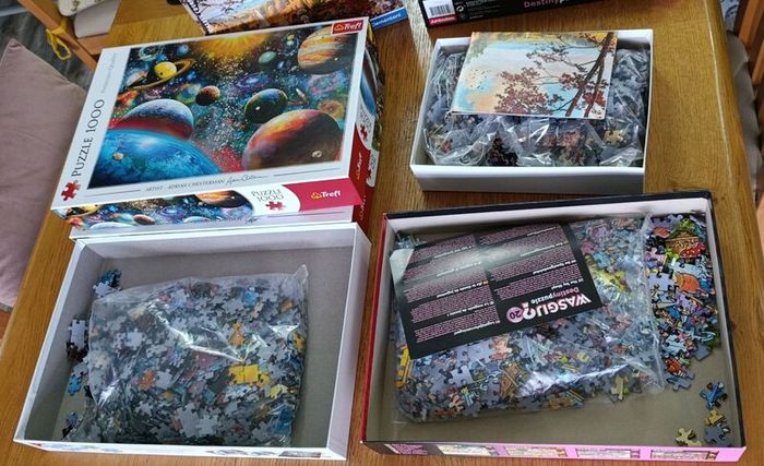Puzzle - 4 boxes
