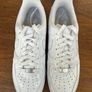 Nike Air Force 1 White UK Size 7 sneakers trainers Women Image 9