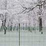 Plastic Garden Fence Animal Barrier, 1 x 20M [Heavy Duty] Outdoor Safety Temporary Fence Plastic Fencing Roll with 30Pcs Cable Ties, Reusable Netting for Construction Rabbits Chicken Lawn (Green) Image 7