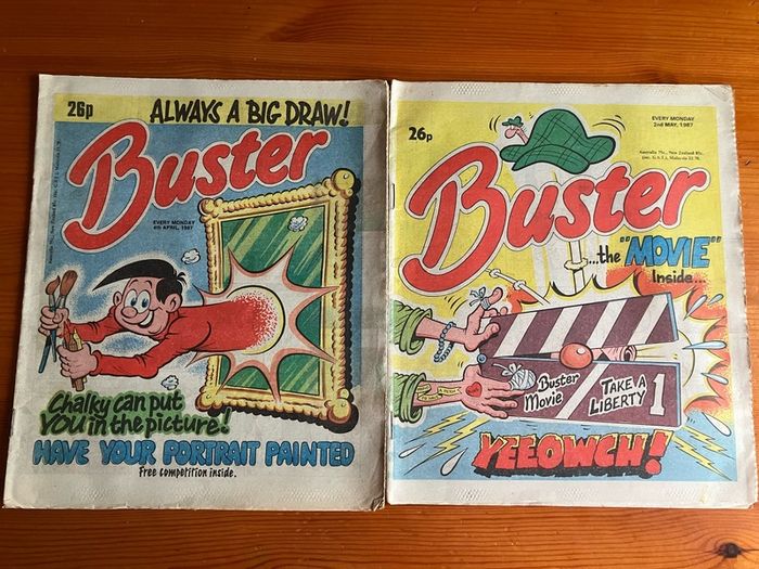Comics: 'Buster' 1987 (27 magazines)
