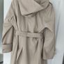 Hooded trench coat, stone/beige size 16/18 Image 2