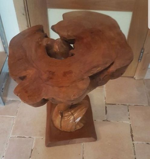 Wood Carved Table