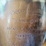 historical bronze golfing trophy Image 5