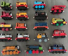 17 x Thomas & Friends (Take n Play) Trains With Rare / Collectable Characters