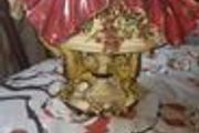 Beautiful Rare Large Old French Majolica Barbotine Jardiniere with Dragons circa 1850s to 1900s, Postage Available or Collection