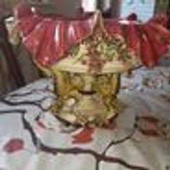 Beautiful Rare Large Old French Majolica Barbotine Jardiniere with Dragons circa 1850s to 1900s, Postage Available or Collection