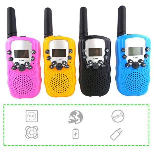 New Kids Walkie Talkie Radio Mini Toys, Two-Way Walkie-Talkie
