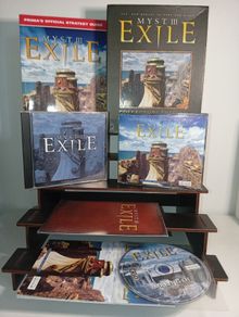 MYST III 3 EXILE Limited Collector's Edition Pc Cd Rom BIG BOX-untested