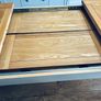 Solid Oak extending Dining Table and matching sideboard Image 6
