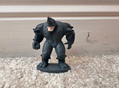 Marvel Spider Man RHINO approx. 5.5 cm. Mini Figurine Cake Topper 2018 damaged Please see photos