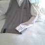 Henleys Grey Jumper/Shirt for Men - Size M Image 4