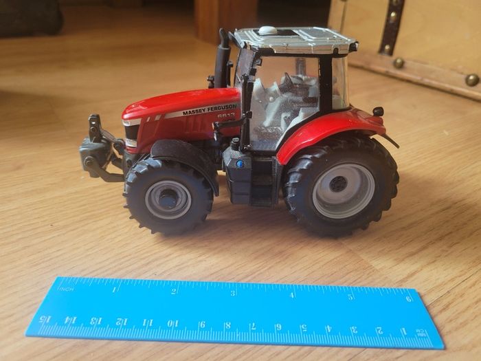 Toy farm shed, animals and machinery
