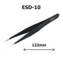 ESD Safe Anti-Static Stainless Steel Tweezers Electronic Repair Precision Tools ESD-10 Image 2