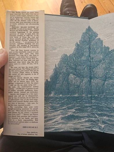 Skellig Island Outpost Of Europe. By Des Lavelle. Large Volume Hardback In Good Condition.  See Photos For Same