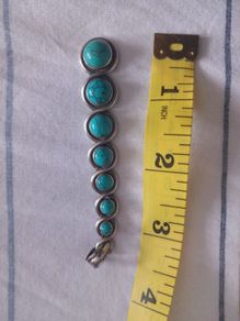 silver and Turquoise pendant