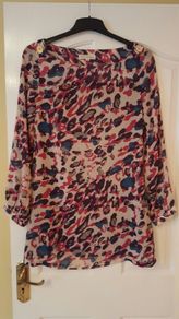 Laundry Room print tunic style dress