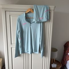Nike Men's Pale Blue Zippy and Shorts set