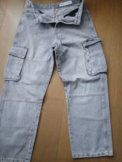 Baggy jeans by Bershka, EU size 36 & 44