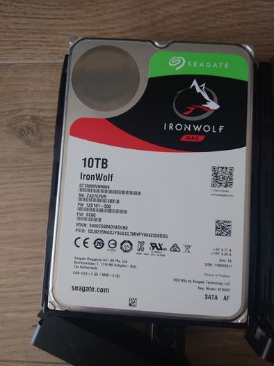 Seagate HDD Internal 10TB IronWolf NAS