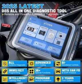 Xtool D8s Car Diagnostic Tools NEW TOPOLOGY