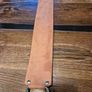Double straight razor strop cordovan leather Image 5