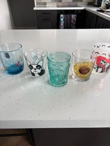 glass cups