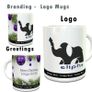 Custom personalised logo greeting message bulk printed mugs,Whole sale printing Image 3