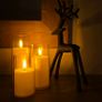Set of 3 LED candles Image 5