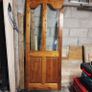 Interior Solid Wood and Glass Double Doors Image 2