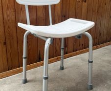 Shower Seat with adjustable height - as New