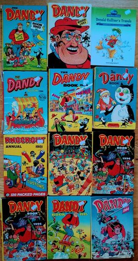 Annuals large lot, Beano, Dandy etc