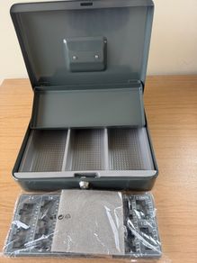 New Grey Cash Box