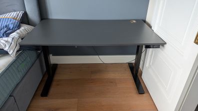Office Electric Table and Ergonomic Chair