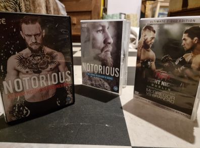 Conor Mcgregor 3 DVDs