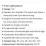 Trailer Lighting Board Image 7